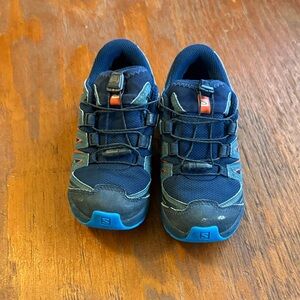 Salomon Kids' Navy and Blue Sneakers